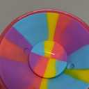 Munchkin Miracle 360 Trainer Sippy Cup with Handles, Spill Proof, 7 Ounce, Tropical Swirl, Pink Multi