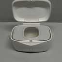 Wipes Dispenser with Weighted Plate, X2 PRO, Seposeve Perfect Pull Baby Wipe Holder, Refillable Wipe Container, Keeps Wipes Fresh, One-Handed Operation. Non-Slip, Easy Open/Close Wipes Case, Grey