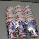 Smygoods Trump Design Disposable Paper Coffee Cups (16 OZ, 50 Count) For Hot Beverages, Tea, Espresso, Cocoa - To Go Drink Containers, Caf & Office