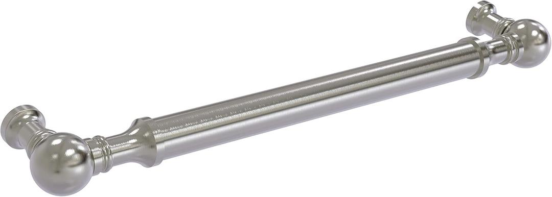 Allied Brass W-3/8 8 Inch Door Pull, 8" x 3/4", Satin Nickel