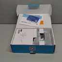 Veise RZ07B Smart Locks for Front Door, 2 Lever Handles, Fingerprint Keyless Entry, App Control Biometric Door Lock Set, Touchscreen Keypad Deadbolt, Easy Install, Auto Locking, Matte Black