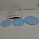 3 Pack Silicone Replacement Lids for OXO 1.5-Quart, 3-Quart & 5-Quart Good Grips Stainless-Steel Mixing Bowls, See-Through Silicone Lids, Dishwasher & Microwave Safe (Bowls Are Not Included)