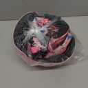 WayEee Kids Bike Helmet Set Skateboard Knee Pads, 7PCS Protective Gear Adjustable for Girls Boys 3-10 Age Elbow Pads Wrist Guards for Outdoor Sports Cycling Bike Roller Skating Scooter, Youth, Pink