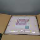 Intelligent Design Callie Girls Full/Queen Comforter Set, Pink 5-Piece Kids Bedding, 100% Cotton Tufted Pom Pom Tufted Jacquard, All Season Down Alternative, Cozy Shabby Chic Bedroom Dcor