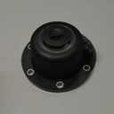 Composite Steer Hub Cap for Trailer Axle with Gasket and 6PCS Flange Bolts Replaces for 1612 1711 and 343-4024