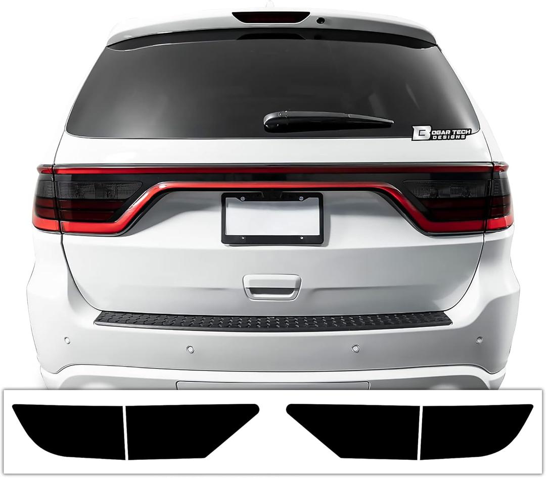BOGAR TECH DESIGNS Tail Light Tint Kit Compatible with and Fits Dodge Durango 2014-2025, Dark Smoke