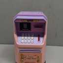 Piggy Bank for Kids, ATM Coin Bank Toys Gifts, Electronic Piggy Banks Money Safe for Kids Toys Ages 3 4 5 6 7 8 9 10 11 12 Year Old Girls Birthday Gifts, Pinkish Purple
