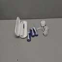 Oral-B iO Deep Clean + Whiten Rechargeable Electric Toothbrush with Visible Pressure Sensor, 2 Minute Timer, 5 Cleaning Settings, 1 iO5 Limited, 3 Toothbrush Heads, Travel Case & Refill Holder, White