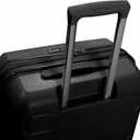 Traveler's Choice Pagosa Hardshell Expandable Luggage with Spinner Wheels, Black, 3-Piece Set (22/26/30)
