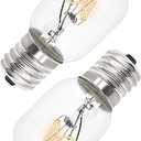 AMI PARTS 8206232A Bulb 40w 125v Microwave Oven Light -Under Hood Microwave Bulb- E17 Fit for Whirlpool Microwave Light Bulb