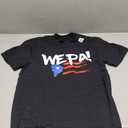 Wepa Bandera Puerto Rico Flag Hand Lettering T-Shirt, S