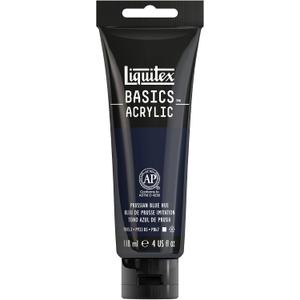 Liquitex BASICS Acrylic Paint, 118ml (4-oz) Tube, Prussian Blue Liquitex BASICS Acrylic Paint, 118ml (4-oz) Tube, Prussian Blue