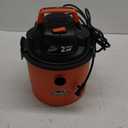 Armor All AA155 1.5-Gallon 2 Peak HP Portable Wet/Dry Vacuum, Orange