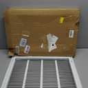 Howeall 20"W x 14"H [Duct Opening Size] Steel Return Air Filter Grille - Removable Face/Door for 1 inch Filters -HVAC Vent Cover Grill - White [Outer Dimensions: 22 5/8"W X 16 5/8"H]