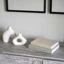 ZICOTO Set of 2 Beautiful Decorative Linen Books - Aesthetic Faux/Fake Books for Modern Home Decoration on Coffee Table, Bookshelf or Mantel - Stylish Keepsake Box and Photo Storage Solution
