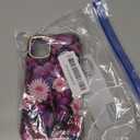 Cute Flower Case for iPhone 11 6.1 inch Built with Screen Protector, Lightweight and Stylish Full Body Shockproof Protective Rugged TPU Case for Women/Girls-Butterfly