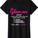 Grandma Definition Glamma T-Shirt,5X