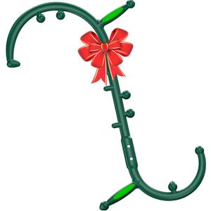 KEINE MARKE Trigger Point Massage Tool, Back Massage Tool, Pressure Point Massage Tool, Handheld Back, Neck, Shoulder, Leg and Feet Massage Hook for Men & Women (Forest Green)