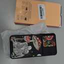 for Moto G Power 5G 2025, for Moto G Play 2025 Case - Women Girls Cute Phone Cover Girly Pretty Mushroom Skull with Camera Cover and Ring Stand Funda for Motorola G Power 5G 2025/G Paly 2025