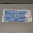 100Pcs Blue Clothespins, 2.9 Inch Clothes Pins Wooden, Colorful Clothespins for Hanging Clothes Crafts Picture Laundry Clips Cheer