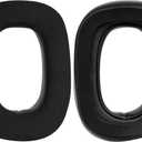 Geekria Sport Cooling-Gel Replacement Ear Pads for Logitech G Astro A30 Headphones Ear Cushions, Repair Parts (Black)