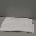 White Half Moon Arch Cover Wedding Arch Backdrop Backdrops for Weddings Parties Baby Showers Event 5ft(White,5x2.65ft)