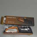 5 Precision Adjust Knife Sharpener- 3-Stage Premium Kitchen Knife Sharpener to Repair, Restore & Polish Blades by Sharp Pebble