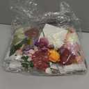 XunYee 6 Pcs 35.4 ft Flower Garlands Artificial Wildflower Vines Floral Hanging Backdrop Fake Flower Garlands Faux Silk Wildflower Vine for Wedding Bridal Shower Home Garden Wall Arch Decor(Boho)