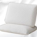 Bamboo Fabric Memory Pillow, Size 22x15, White, Pack Of 2