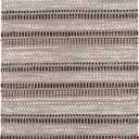 Dash and Albert Sooner Than Later Neutral Handwoven Indoor/Outdoor Rug, 5 X 8 Feet, Neutral/Grey Stripe Pattern