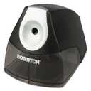 Compact Desktop Electric Pencil Sharpener, Black, Sold as 1 Each