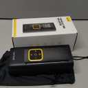 Car Tire Inflator Portable Air Compressor - Lamicall [4X Faster][150 PSI] Bike Air Pump, Rechargeable Battery, Pressure Gauge Display, LED Light, Automatic Car Cordless Pump for Motorcycle, Bike, Ball