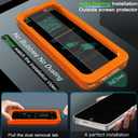 IMBZBK [Auto-Dust Removal] 2 Pack Privacy Screen Protector for Google Pixel 10 Pro Fold, 2 Inside Anti-Spy Film + 2 Front Tempered Glass + 2 Camera Lens Protector Accessories with Installation Frame