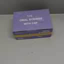 50 Pcs 1ml Syringes with Caps Oral Dispenser Individually Sterile Warpped for Medicine Dropper, Colostrum Collect Feeding Pets, Liquid