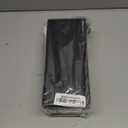 Cisily Sponge Holder for Kitchen Sink, Sink Caddy Organizer with High Brush Holder, Kitchen Countertop Organizers and Storage Essentials, Rustproof 304 Stainless Steel (Black, 9.25)