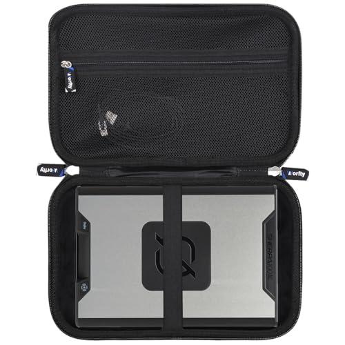worfty Case for Goal Zero Sherpa 100AC (New) Wireless Portable AC Power Bank 100W USB-C Power Delivery 25600mAh (4th Generation) - Hard Protective Travel Carrying Storage Bag (Black)