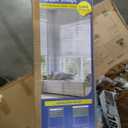 Motorized Blinds No Drill Automatic Blinds for Windows Cordless Roller Shades Electric Blinds with Remote Control Smart Blinds (White, 28 x 72), MH100