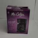 Mr. Coffee 12-Cup Switch Coffee Maker Black: Electric Drip Coffee Machine, 60 oz Capacity, Dishwasher-Safe Parts