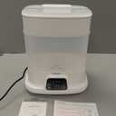 Bottle Steri-lizer and Dryer, Electric Steamer and Dryer for All Bottles, Parts & Baby Essentials, 10 Bottles Large Capacity, Touch Screen and Auto-Off (Blue)