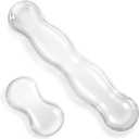 Gel Wrist Rest for Keyboard Clear Anti-Slip Mouse Pad Cute Ergonomic White Silicone Computer Wrist Rest Set for Keyboard Relieve Office Typing or Gaming Wrists Pain