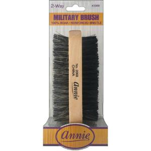 Natural bristle, boar bristle, reinforced, wave, 2 sided brush, soft and hard bristle, no more tangles, for all hair types, short hair, long hair, straight, normal, oily, thick, thin, styling brush (1 Count (Pack of 1))