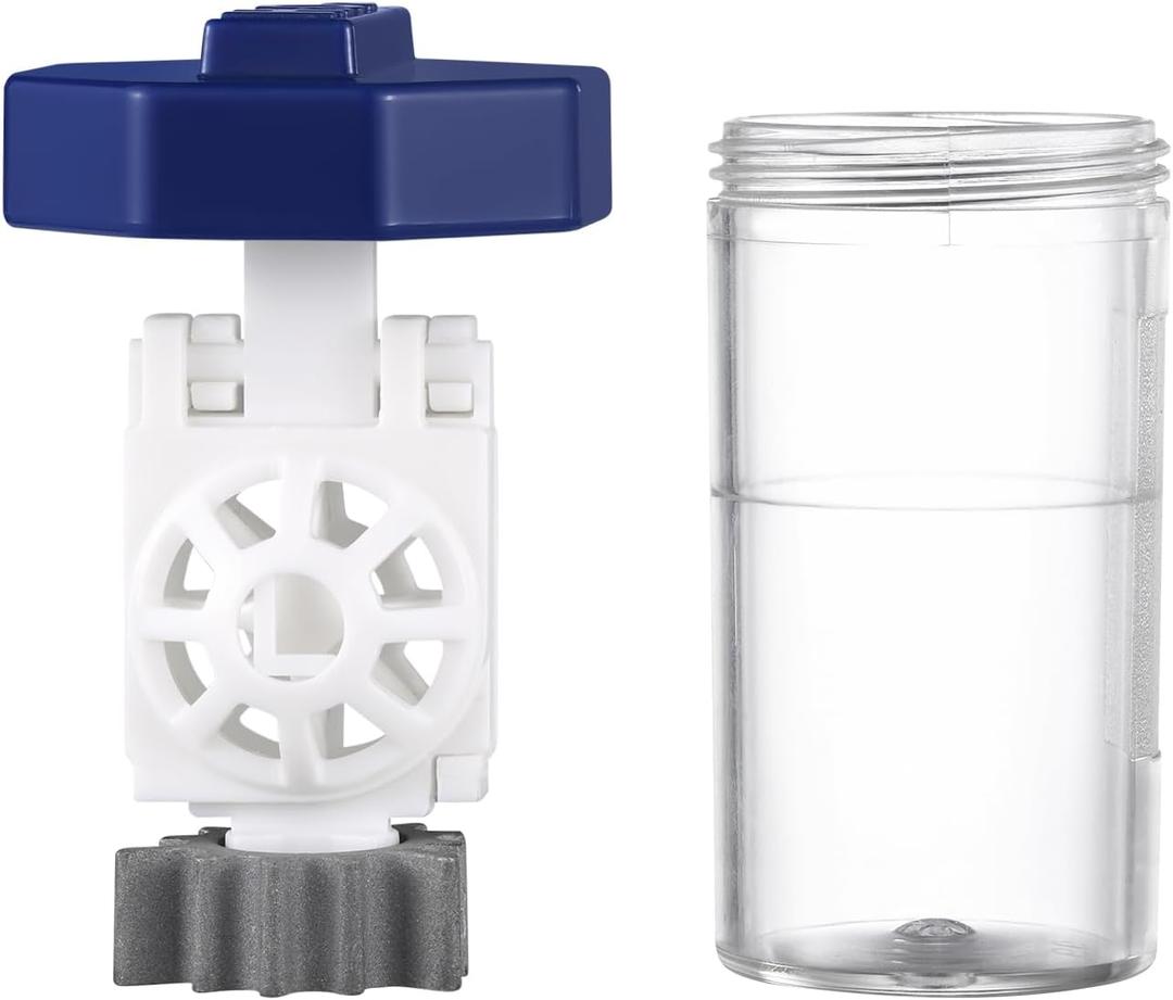 3 Pieces Hydrogen Peroxide Contact Lens Cleaner Case, Eye Contact Lens Washer Machine, Portable Travel Size Vented Universal Protective Barrel-shaped Case