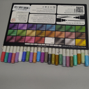 ARTISTRO Dual Tip Acrylic Paint Markers - Easy for All Ages & Levels Acrylic Paint Pens for Fabric, Rocks, Paper, Wood, Canvas, Glass, DIY (Dual Tip Metallic, 24)
