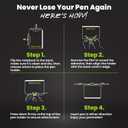 Rocketbook Accessory Kit  Complete Set with 2 FriXion Gel Pens, Spray Bottle, Microfiber Cloth & Pen Dock  Compatible with Rocketbook Notebooks & Planners for Effortless Organization Daily