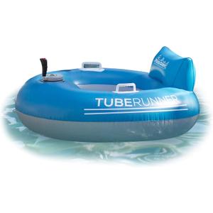 Tube Runner Motorized Water Tube, Great Powered Pool Float for Swimming Pools, Lakes