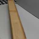 Sunbox Cordless Bamboo Roman Shade Blind, Woven Wood Roman Shades, Light Filtering Natural Bamboo Shades for Windows, French Doors, 31.5" W x 64" H, Pearly White