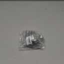 PATIKIL 8Pcs Pipe Clamps, 1-1/2 Inch 304 Stainless Steel Rubber Cushioned U Bracket Conduit Clamps Pipe Strap Wire Clips with Hexagonal Screw for Tube Hose Cord Installation, 38mm