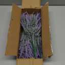 Fake Flower Bundles, Artificial Lavender Faux Plastic Plants Purple Flowers