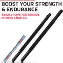 Zenooze Power Twister Bar, Chest Exerciser for Men, The Ultimate Upper Body Chest Workout Equipment for Strengthening Your Chest, Shoulders, Forearms, Biceps, and Arms Barra para Hacer Ejercicio, 