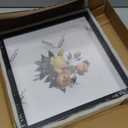 12x16 Black Shadow Box Frame Display Case, Engineered Wood with Plexiglass, Display Case Box for Memorabilia, Medal, Crafts,Tickets & Photos, Picture Frame for Wall and Tabletop